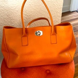 Authentic leather Furla handbag
